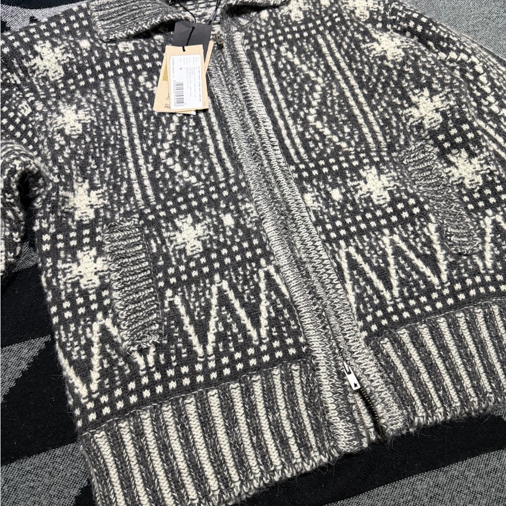 Golden Goose Boxi Cardigan Men’s Size Medium Wool/alpaca Zip Up. New never worn - Picture 2 of 15